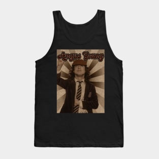 Vintage Classic Angus Young Tank Top
